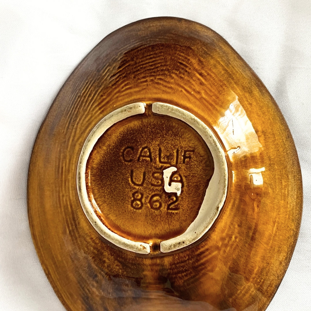 MCM Drip Glaze Dish
