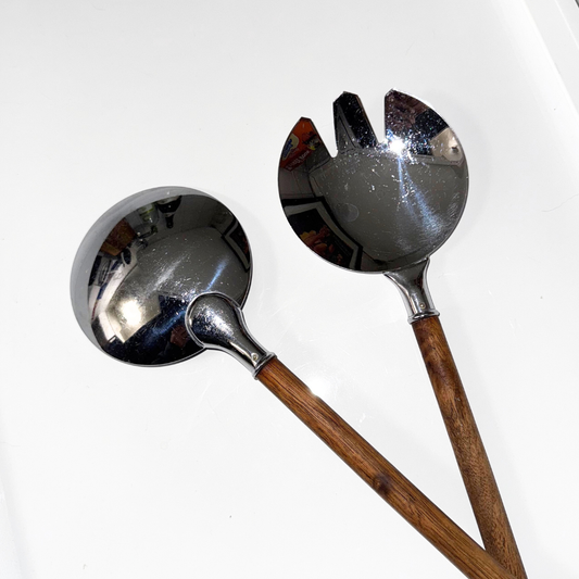 Mid Century Serving Spoons