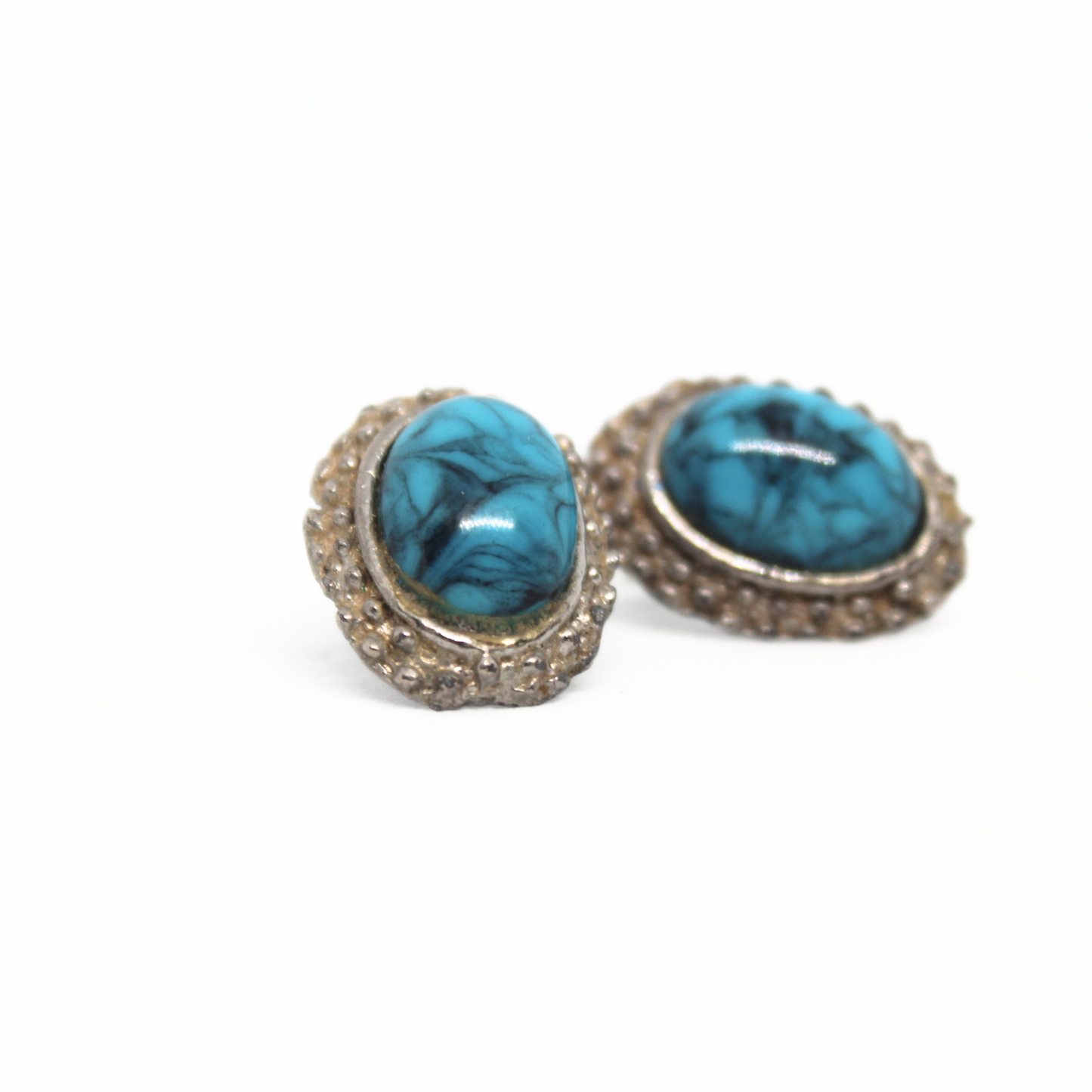 Aged Turquoise Studs