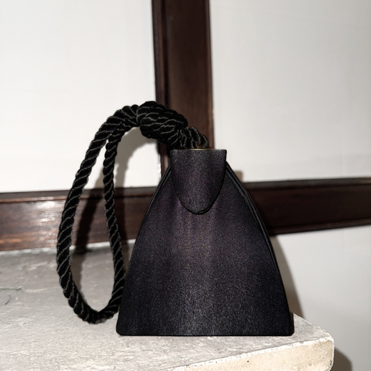 Black Pyramid Rope Bag