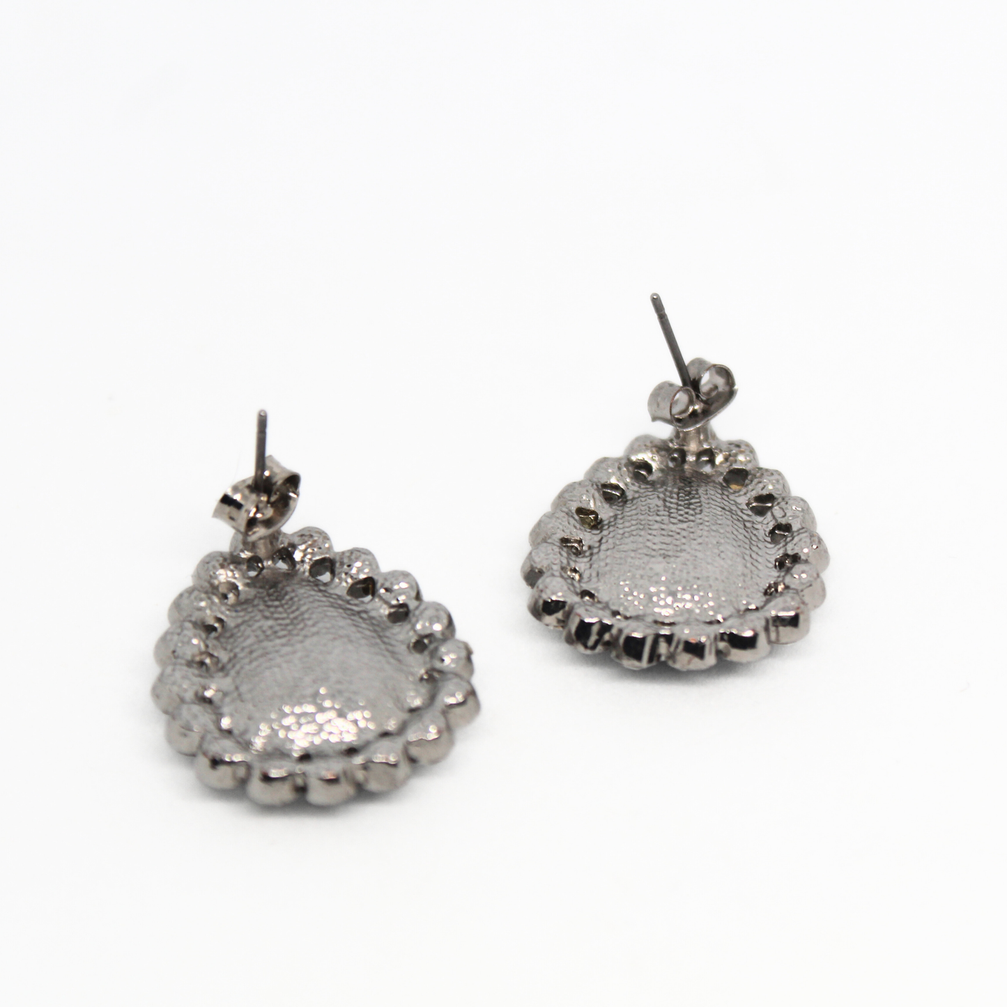 Crystal Teardrop Studs