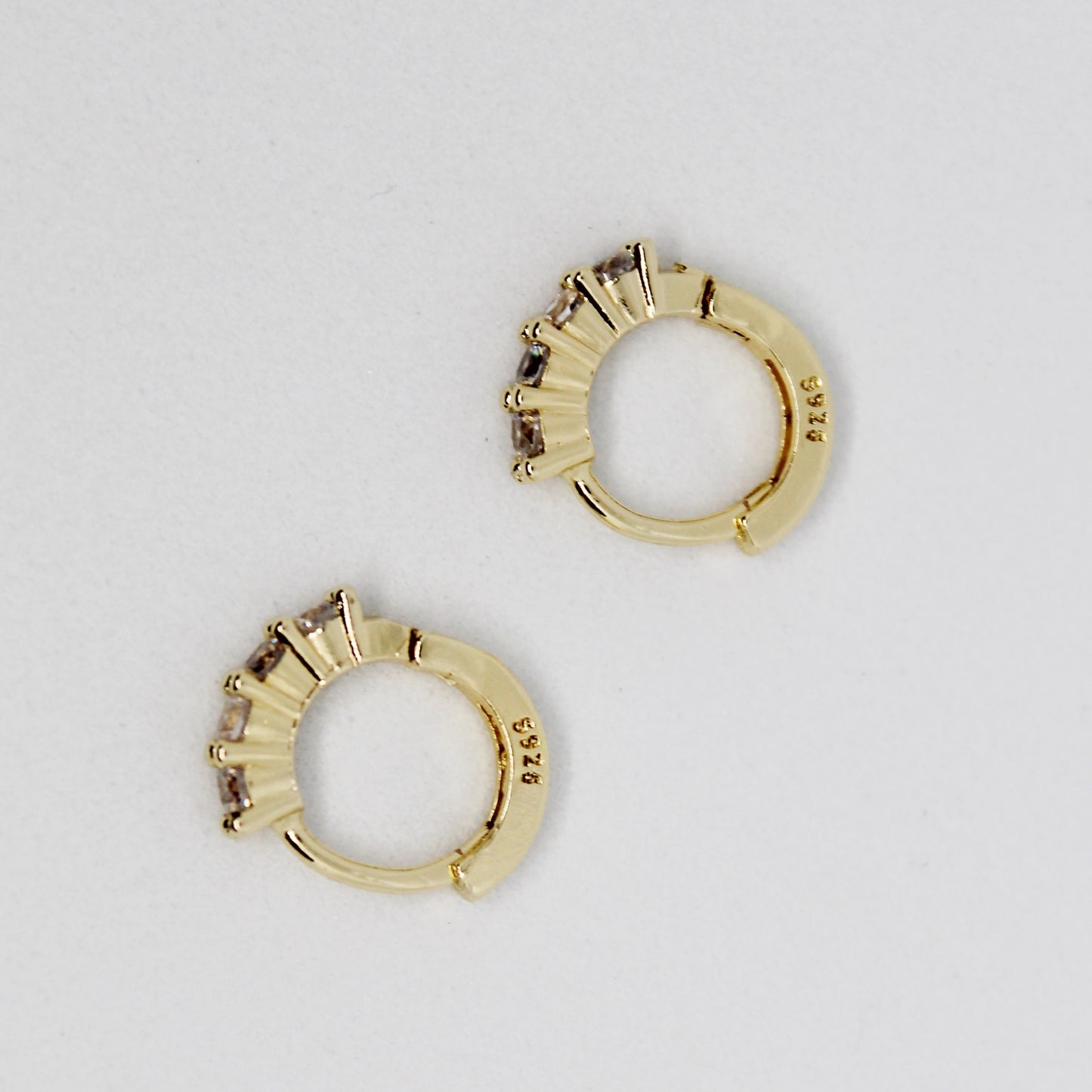 Gold Jillah Huggie Hoops