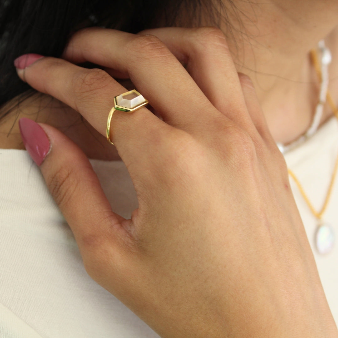 Gold Netra Ring