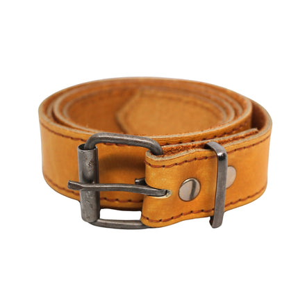 Vintage Tan Leather Belt