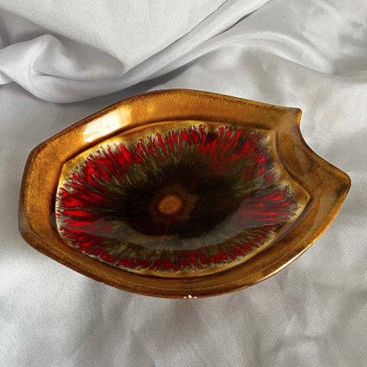 MCM Drip Glaze Dish