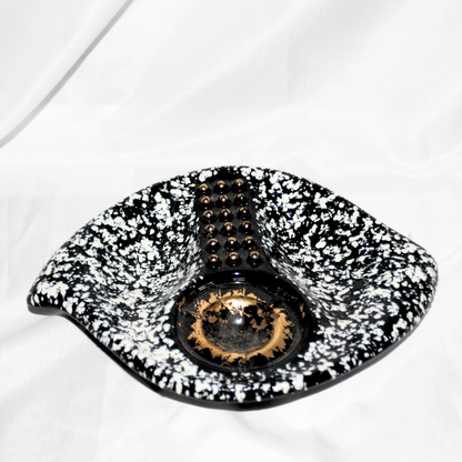 Speckle Glaze Stingray Stanford Art Pottery Ashtray