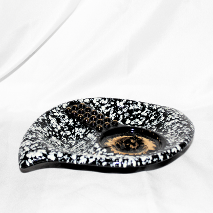 Speckle Glaze Stingray Stanford Art Pottery Ashtray