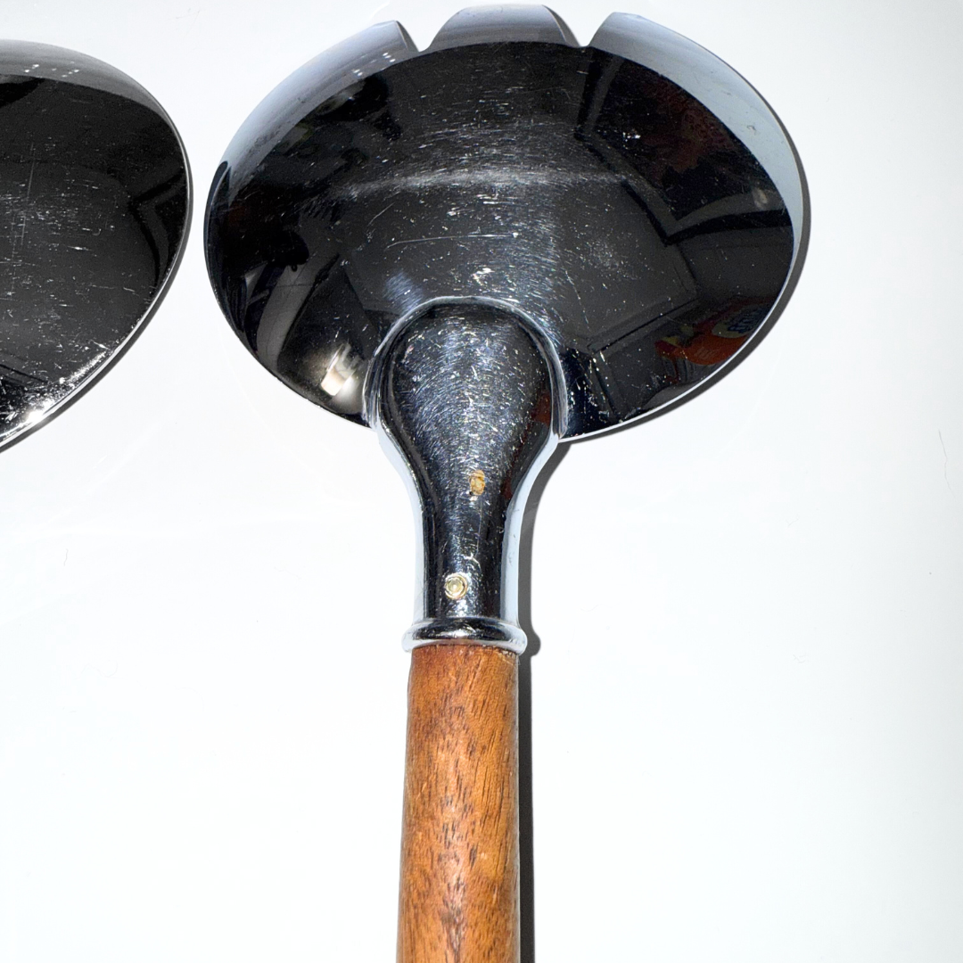 Mid Century Serving Spoons