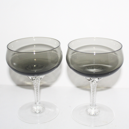 Sasaki Coronation Smoke Cocktail Glasses