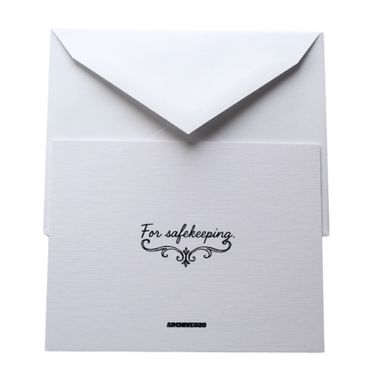 For Safekeeping Note Cards